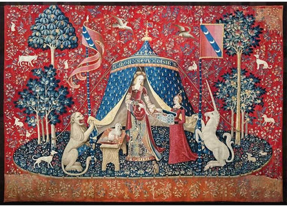 Eurographics - The Lady and the Unicorn - 1000 Piece Jigsaw Puzzle