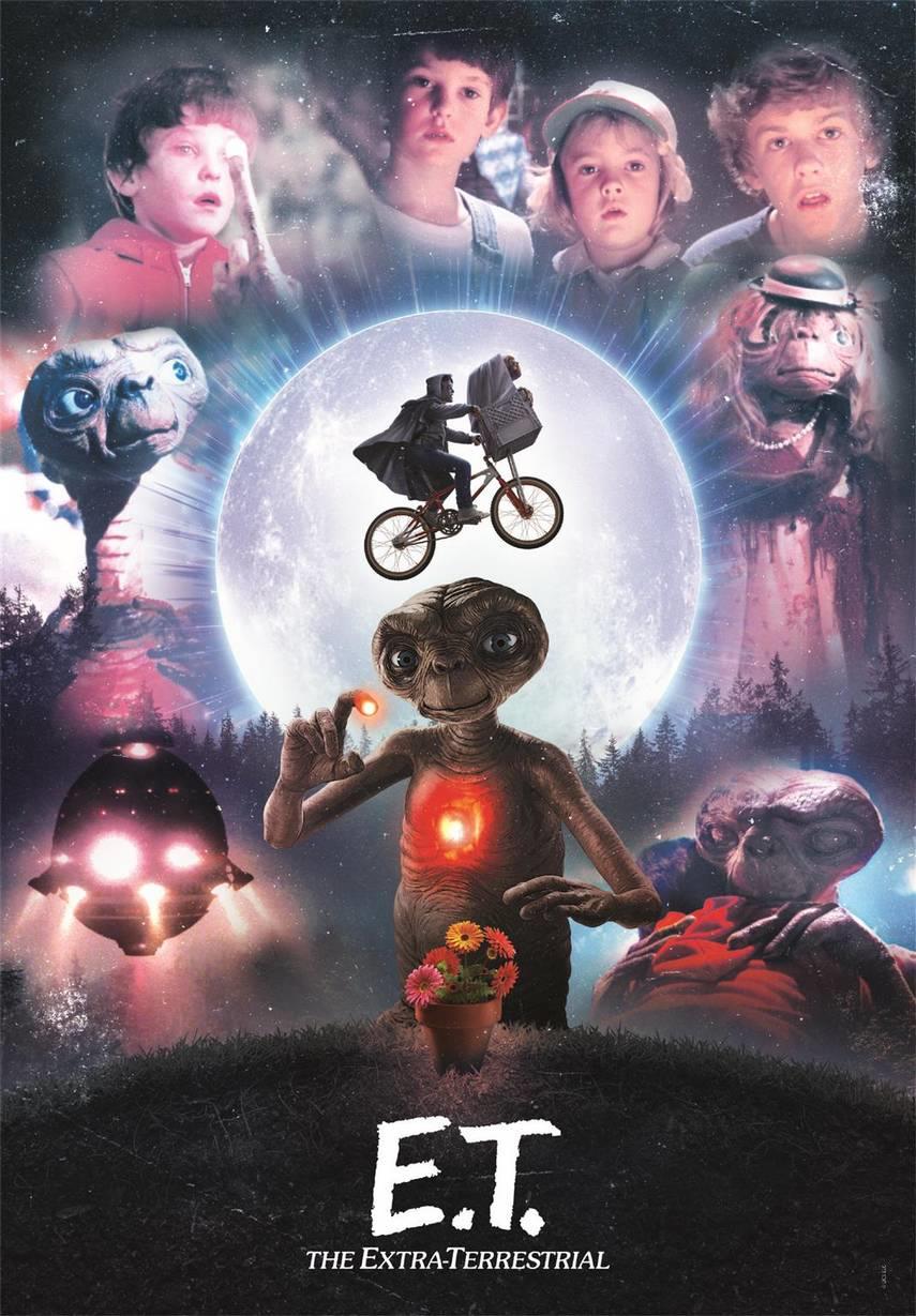 Clementoni - Cult Movies - ET - 1000 Piece Jigsaw Puzzle