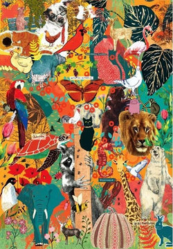Clementoni - More Is More - Animal & Botanics - 1000 Piece Jigsaw Puzzle