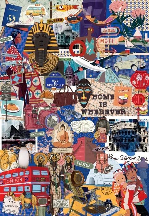 Clementoni - More Is More - Travel & Cultures - 1000 Piece Jigsaw Puzzle