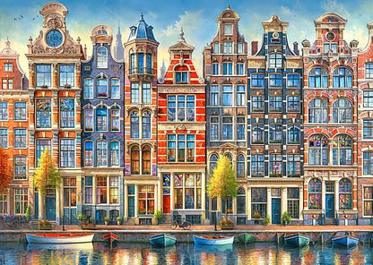 CherryPazzi - Amsterdam Rhythm - 1000 Piece Jigsaw Puzzle