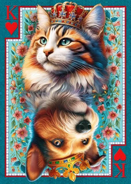 CherryPazzi - The Royal Card - 1000 Piece Jigsaw Puzzle