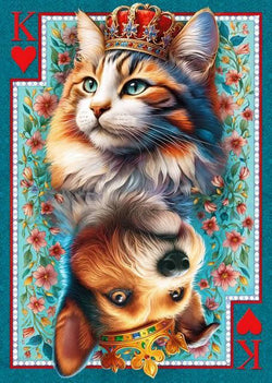 CherryPazzi - The Royal Card - 1000 Piece Jigsaw Puzzle