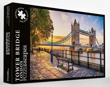 Puzzlescapes - Tower Bridge London - 1000 Piece Jigsaw Puzzle
