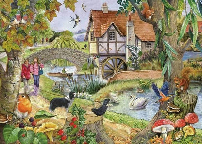 House of Puzzles - The Old Mill House - 500 Piece Jigsaw Puzzle