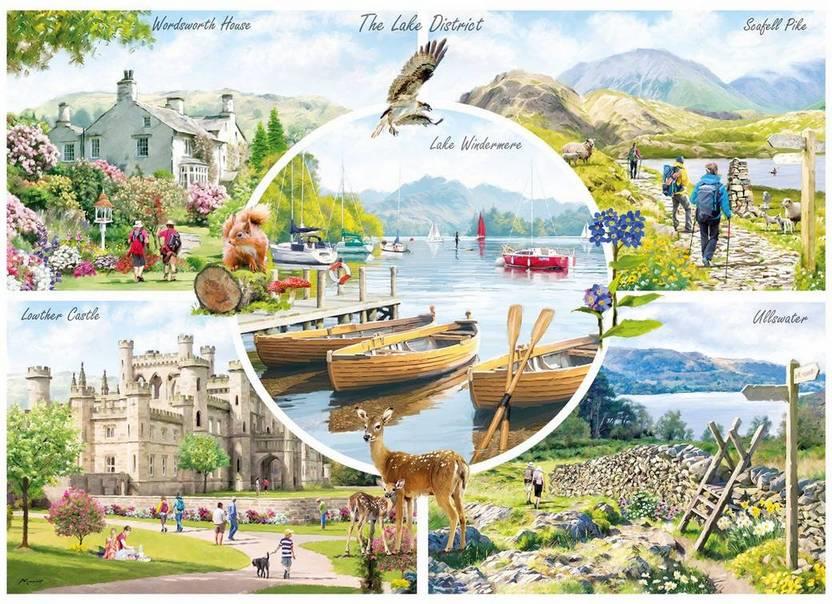 Gibsons - The Lake District - 1000 Piece Jigsaw Puzzle – The Yorkshire ...