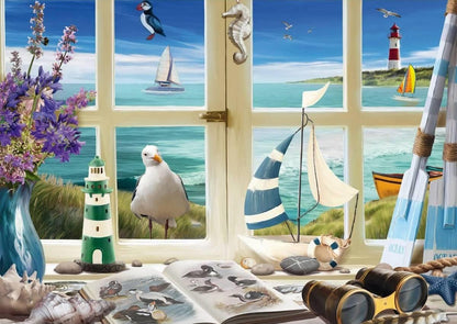 Schmidt - Study by the Sea - 1000 Piece Jigsaw Puzzle