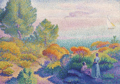 Calypto - Henri-Edmond Cross - Deux femmes au bord du rivage - 1000 Piece Jigsaw Puzzle