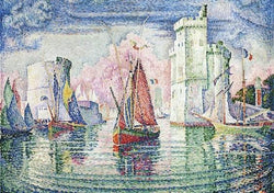Calypto - Paul Signac - Entree du port de La Rochelle - 1000 Piece Jigsaw Puzzle
