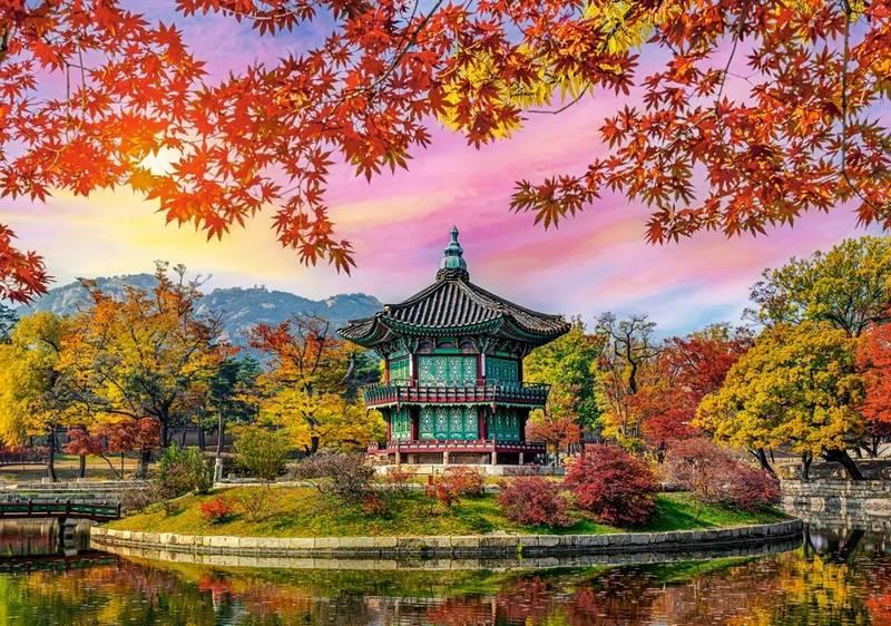 Castorland - Gyeongbokgung Palace Seoul - 500 Piece Jigsaw Puzzle