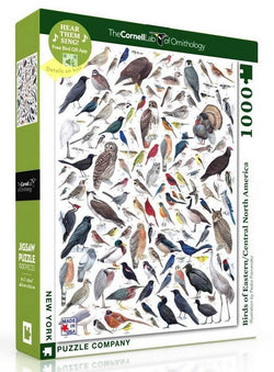 New York Puzzle Company - Birds of Eastern & Central North America - 1000 Piece Jigsaw Puzzle