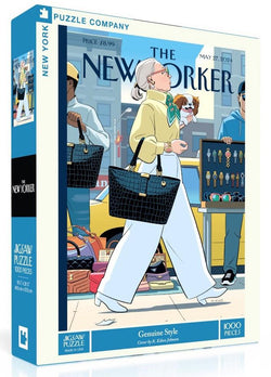 New York Puzzle Company - Genuine Style - 1000 Piece Jigsaw Puzzle