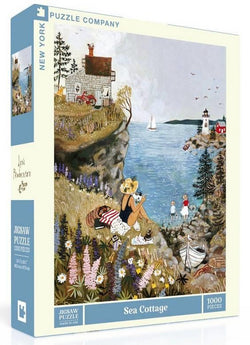 New York Puzzle Company Sea Cottage, 1000-piece jigsaw puzzle