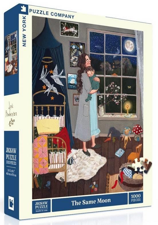 New York Puzzle Company The Same Moon, 1000-piece jigsaw puzzle