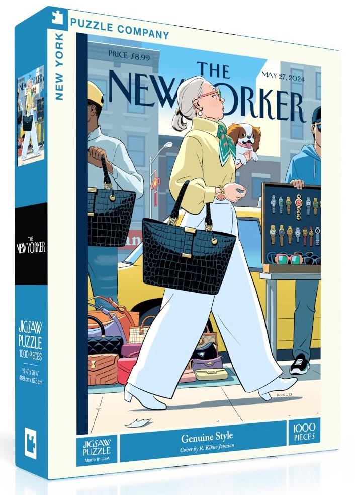 New York Puzzle Company - Genuine Style - 1000 Piece Jigsaw Puzzle
