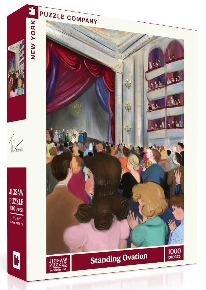 New York Puzzle Company - Standing Ovation - 1000 Piece Jigsaw Puzzle