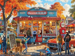 White Mountain - Patsy's Diner - 500 Piece Jigsaw Puzzle