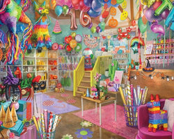 White Mountain - Party Store - 1000 Piece Jigsaw Puzzle