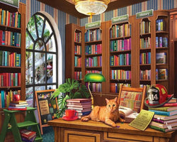 White Mountain - Public Library - 1000 Piece Jigsaw Puzzle