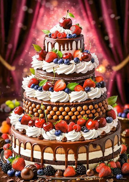 CherryPazzi - Balanced Diet - 1000 Piece Jigsaw Puzzle