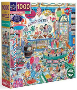 Eeboo - Sweet Shoppe - 1000 Piece Jigsaw Puzzle