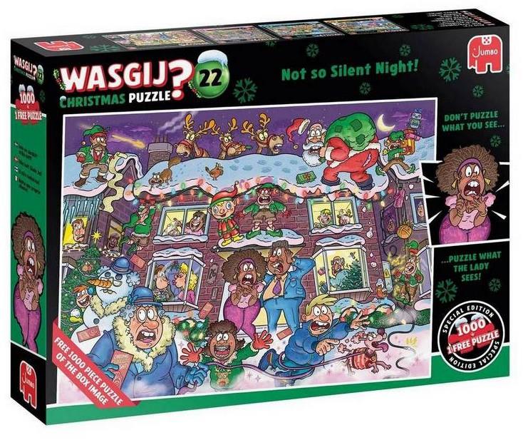 Wasgij - Christmas 22 Not so Silent Night! - 1000 Piece Jigsaw Puzzle