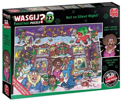 Wasgij - Christmas 22 Not so Silent Night! - 1000 Piece Jigsaw Puzzle