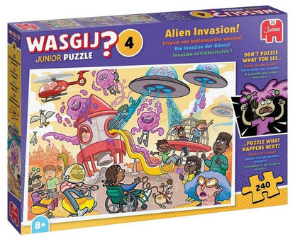Wasgij - Junior 1 Alien Invasion! - 240 Piece Jigsaw Puzzle