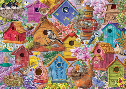 Falcon de Luxe - Birds Nest Village - 1000 Piece Jigsaw Puzzle