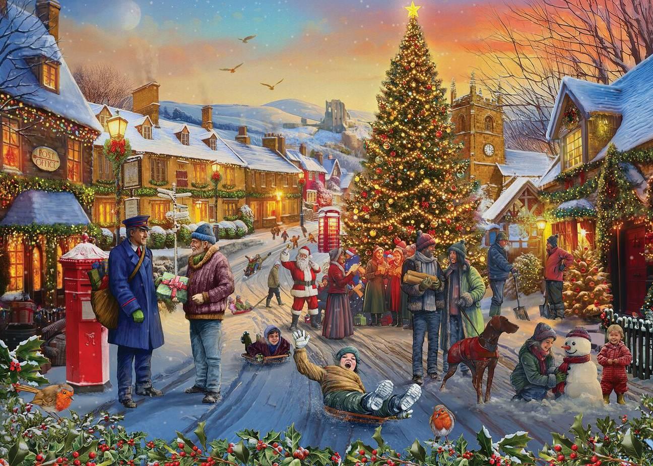Falcon de Luxe - Christmas Cheer - 1000 Piece Jigsaw Puzzle