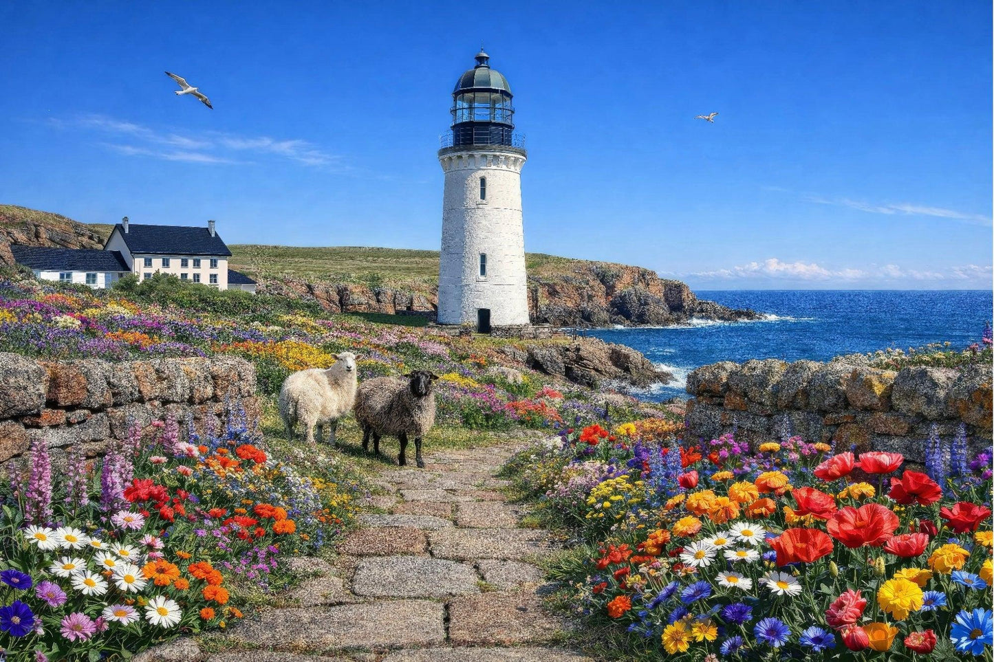 Heritage Jigsaws - Island Life - 1000 Piece Jigsaw Puzzle