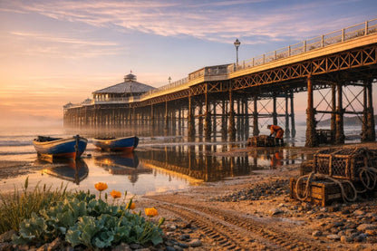 Heritage Jigsaws Morning on the Pier, 1000-piece jigsaw puzzle