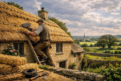 Heritage Jigsaws - The Thatcher's View - 1000 Piece Jigsaw Puzzle