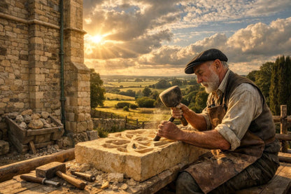 Heritage Jigsaws Carved in History, 1000-piece jigsaw puzzle