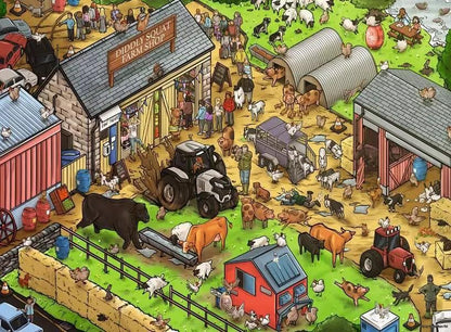 Ravensburger - Diddly Squat Farm - 100 XXL Piece Jigsaw Puzzle