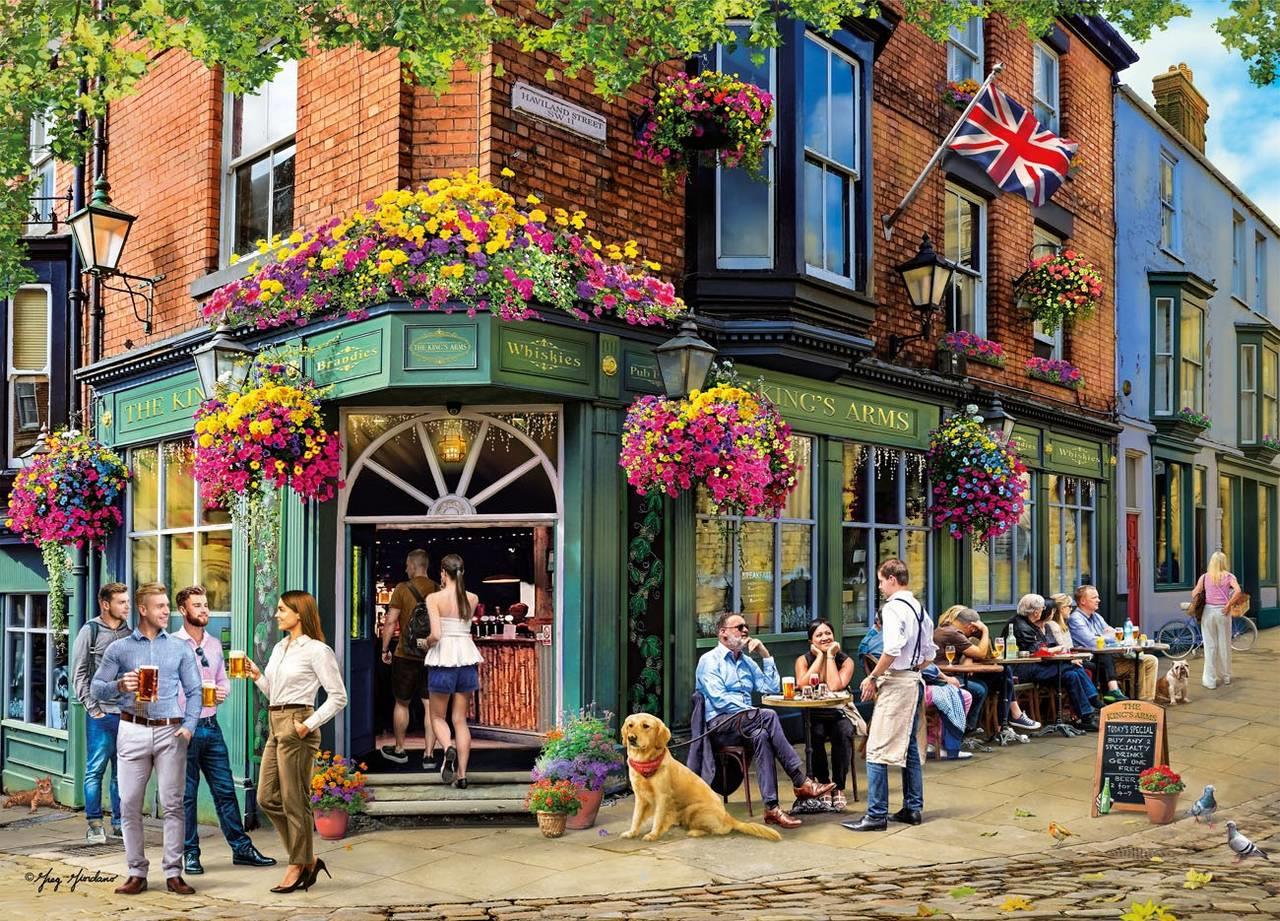 Gibsons - The Kings Arms - 1000 Piece Jigsaw Puzzle