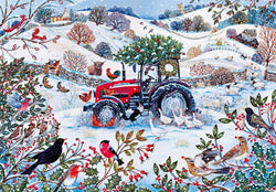 Gibsons - Festive Farm - 250XL Piece Jigsaw Puzzle