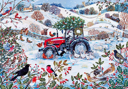 Gibsons - Festive Farm - 250XL Piece Jigsaw Puzzle