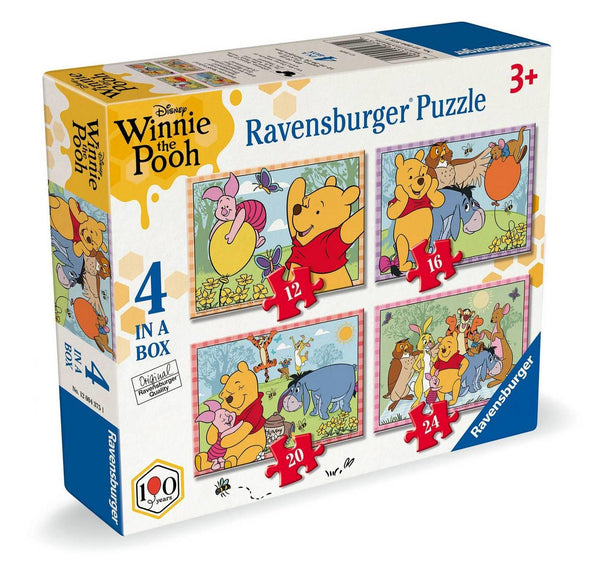 Ravensburger - Winnie the Pooh - 4 in a Box Jigsaw Puzzle – The