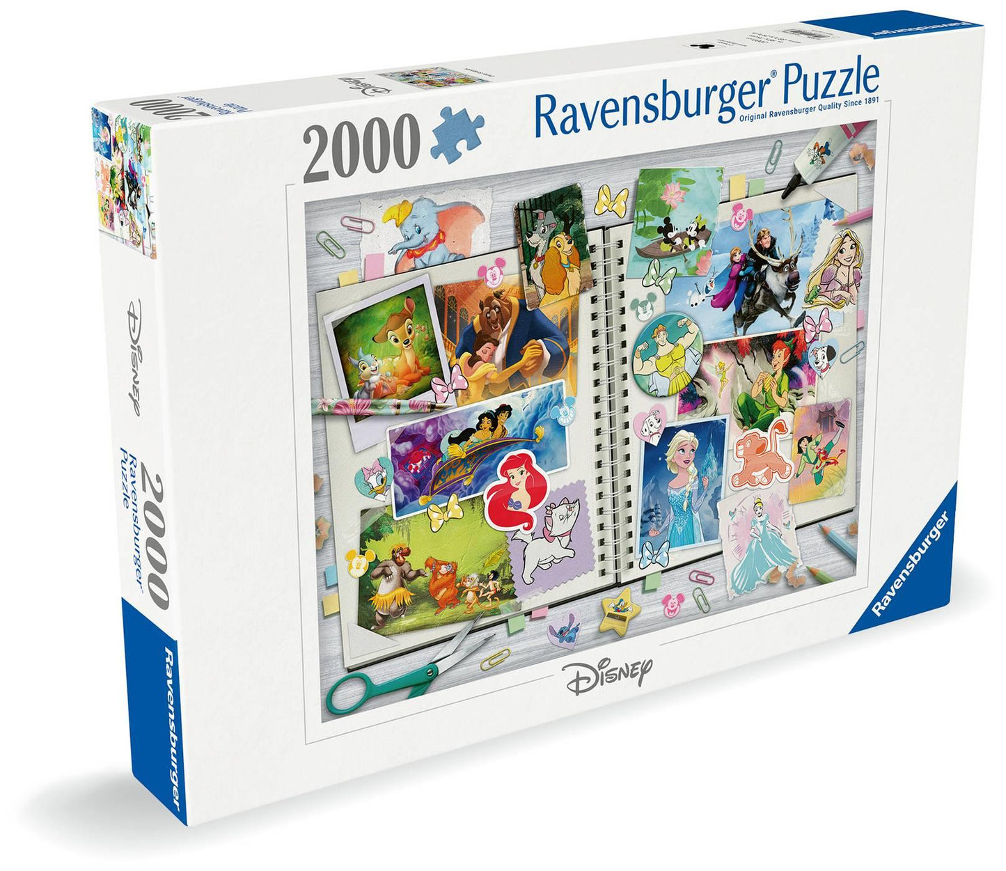 Ravensburger - Disney Scrapbook - 2000 Piece Jigsaw Puzzle