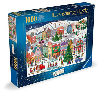 Ravensburger - Christmas Town - 1000 Piece Jigsaw Puzzle