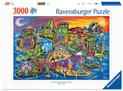 Ravensburger - Isle of Sights - 3000 Piece Jigsaw Puzzle