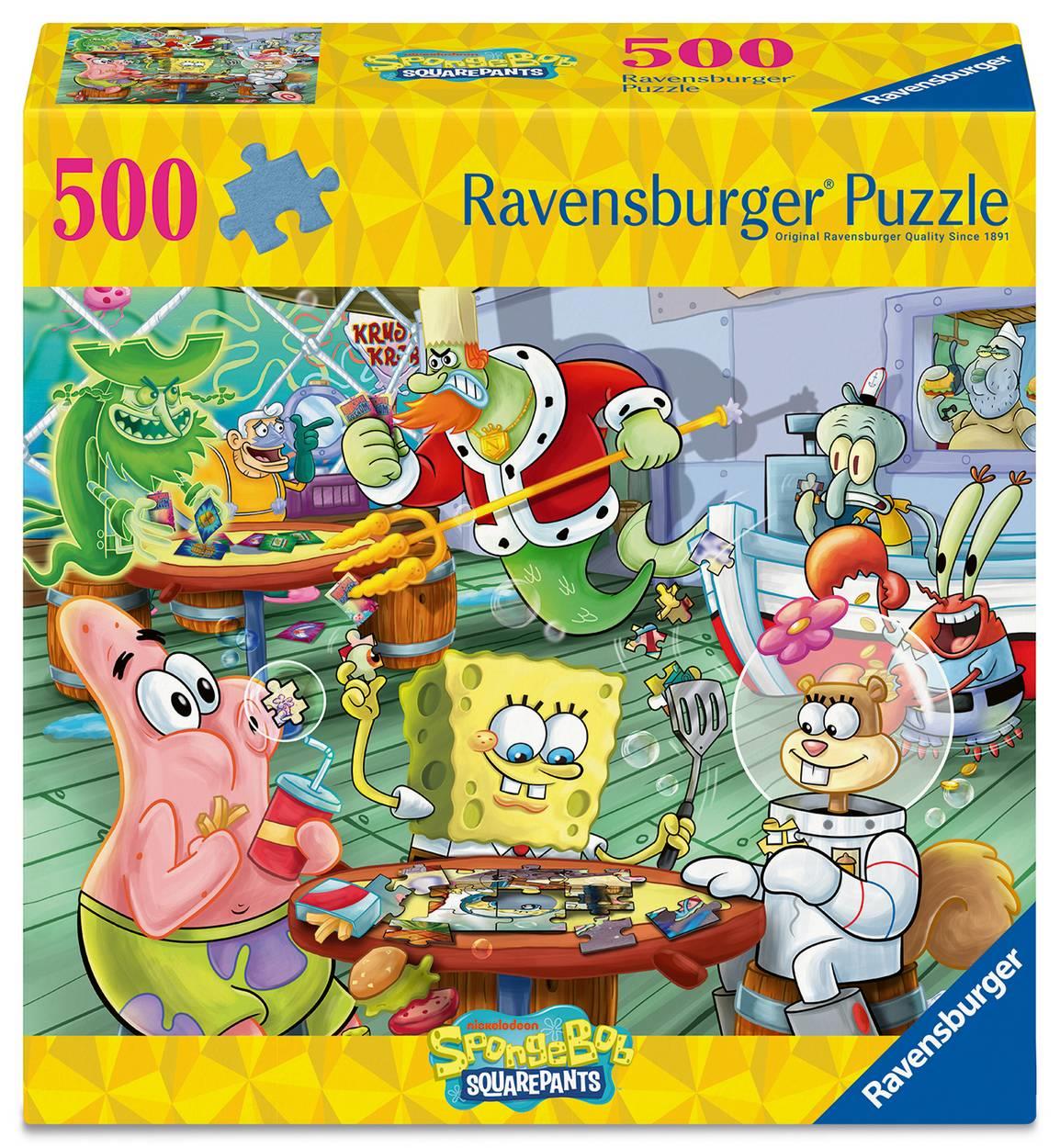 Ravensburger - Spongebob Squarepants - 500 Piece Jigsaw Puzzle