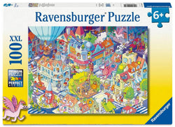 Ravensburger - A Day in Chaosville - 100XXL Piece Jigsaw Puzzle