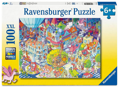 Ravensburger - A Day in Chaosville - 100XXL Piece Jigsaw Puzzle