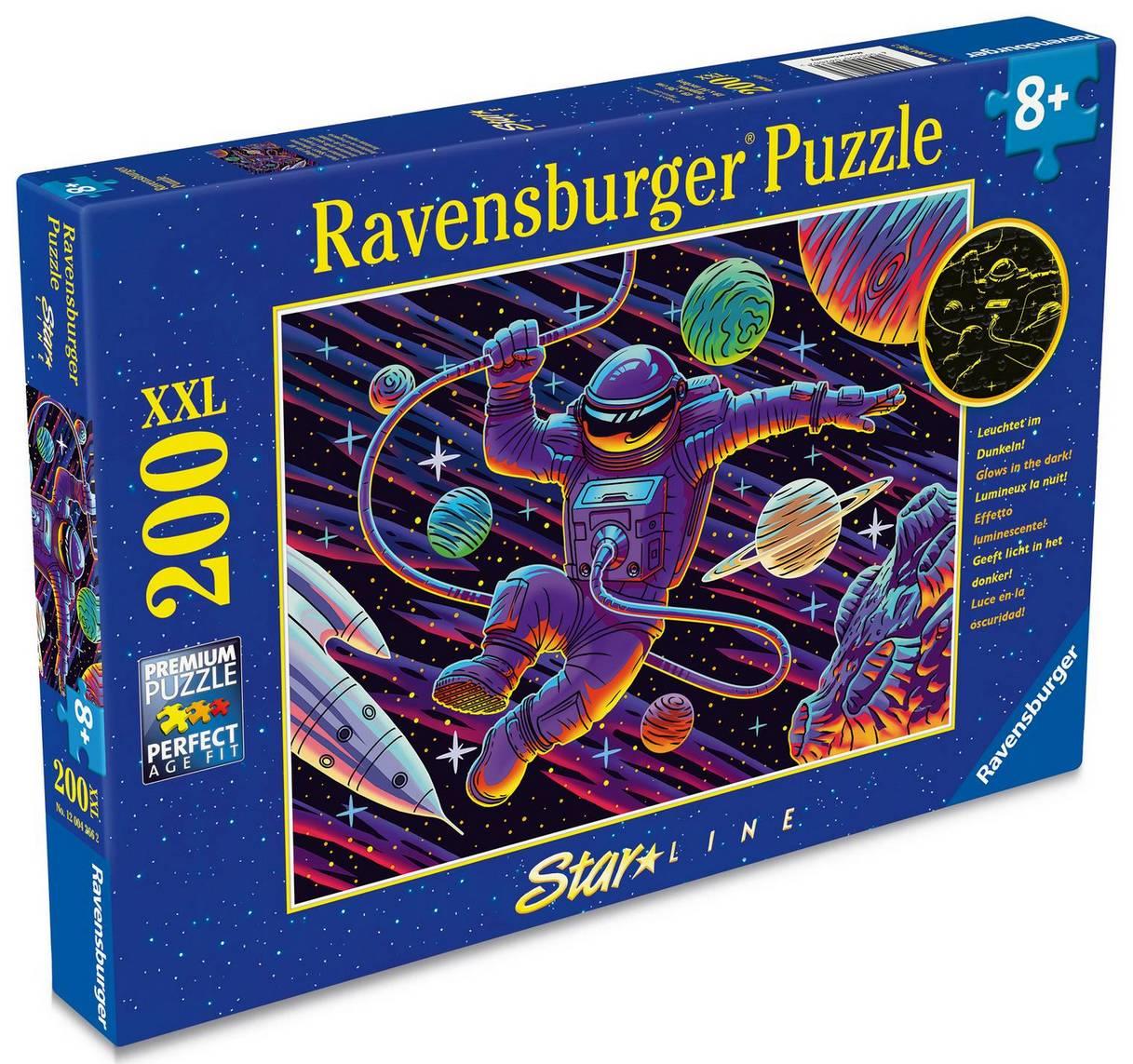 Ravensburger - Outer Space Adventure - Glow in the Dark - 200XXL Piece Jigsaw Puzzle