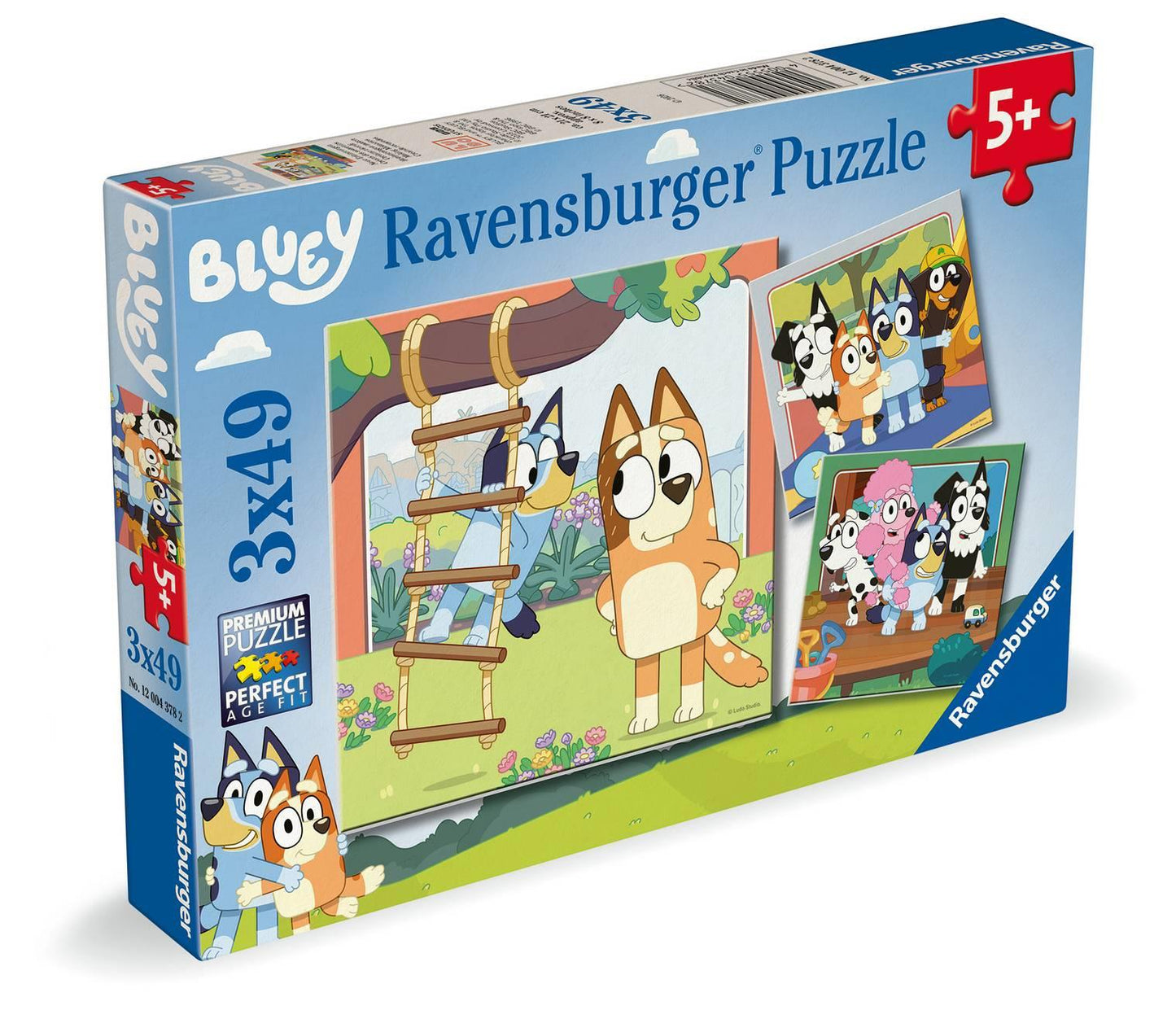 Ravensburger - Bluey - Creating Memories - 3 x 49 Piece Jigsaw Puzzle