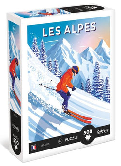 Calypto - Les Alpes - 500 Piece Jigsaw Puzzle
