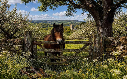 Heritage Jigsaws The Orchard Gate, 1000-piece jigsaw puzzle