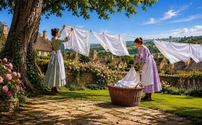 Heritage Jigsaws Hanging the Washing, 1000-piece jigsaw puzzle